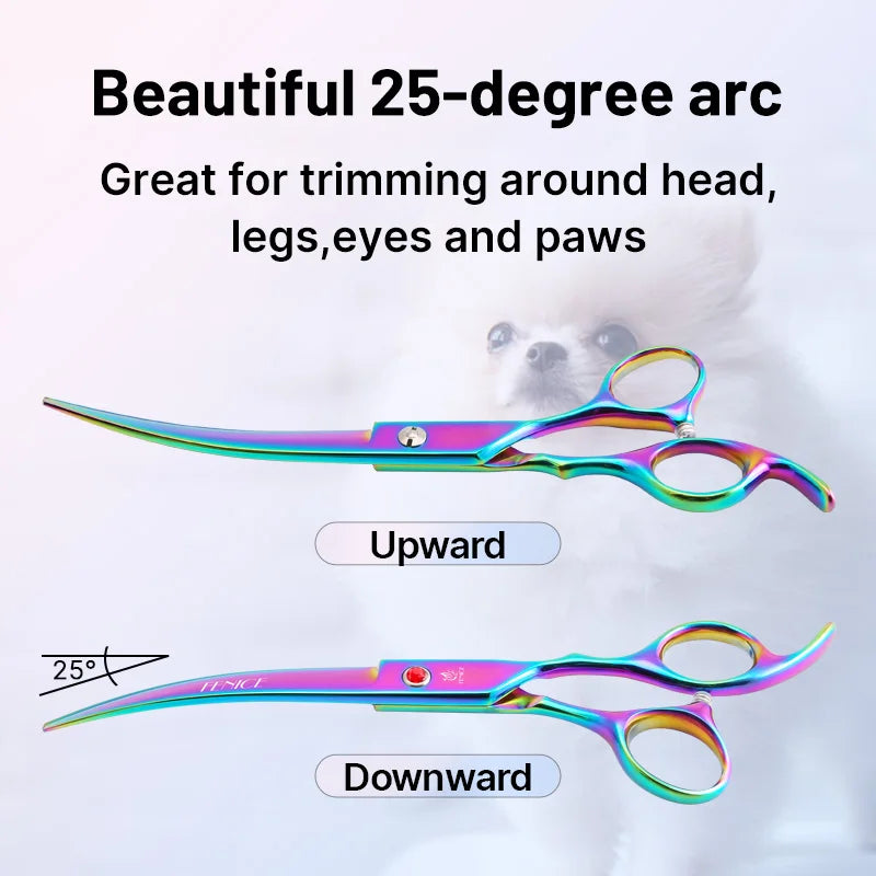Fenice Classical Model Homeuse 9cr Steel Dog Grooming Shears Set