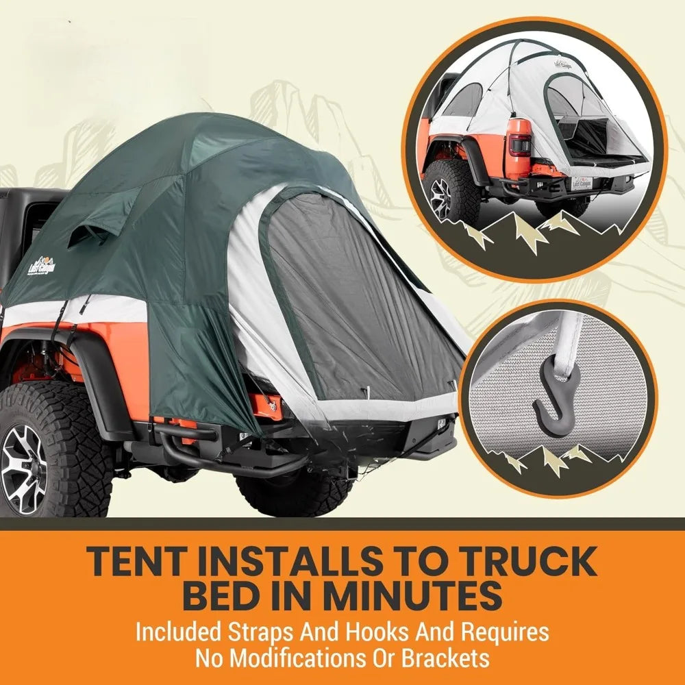 NF-1 5.5' Truck Bed Tent - Waterproof, Lightweight Camping Tent for Pickup Trucks