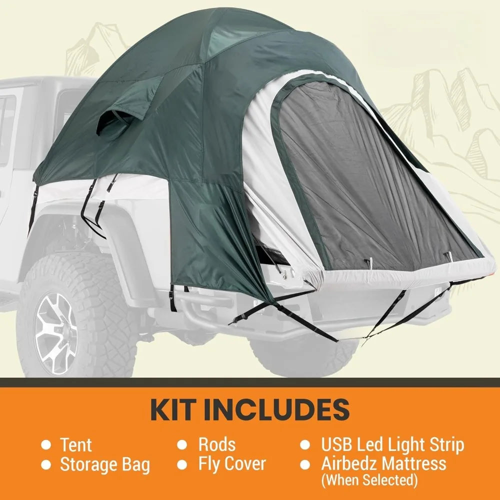 NF-1 5.5' Truck Bed Tent - Waterproof, Lightweight Camping Tent for Pickup Trucks