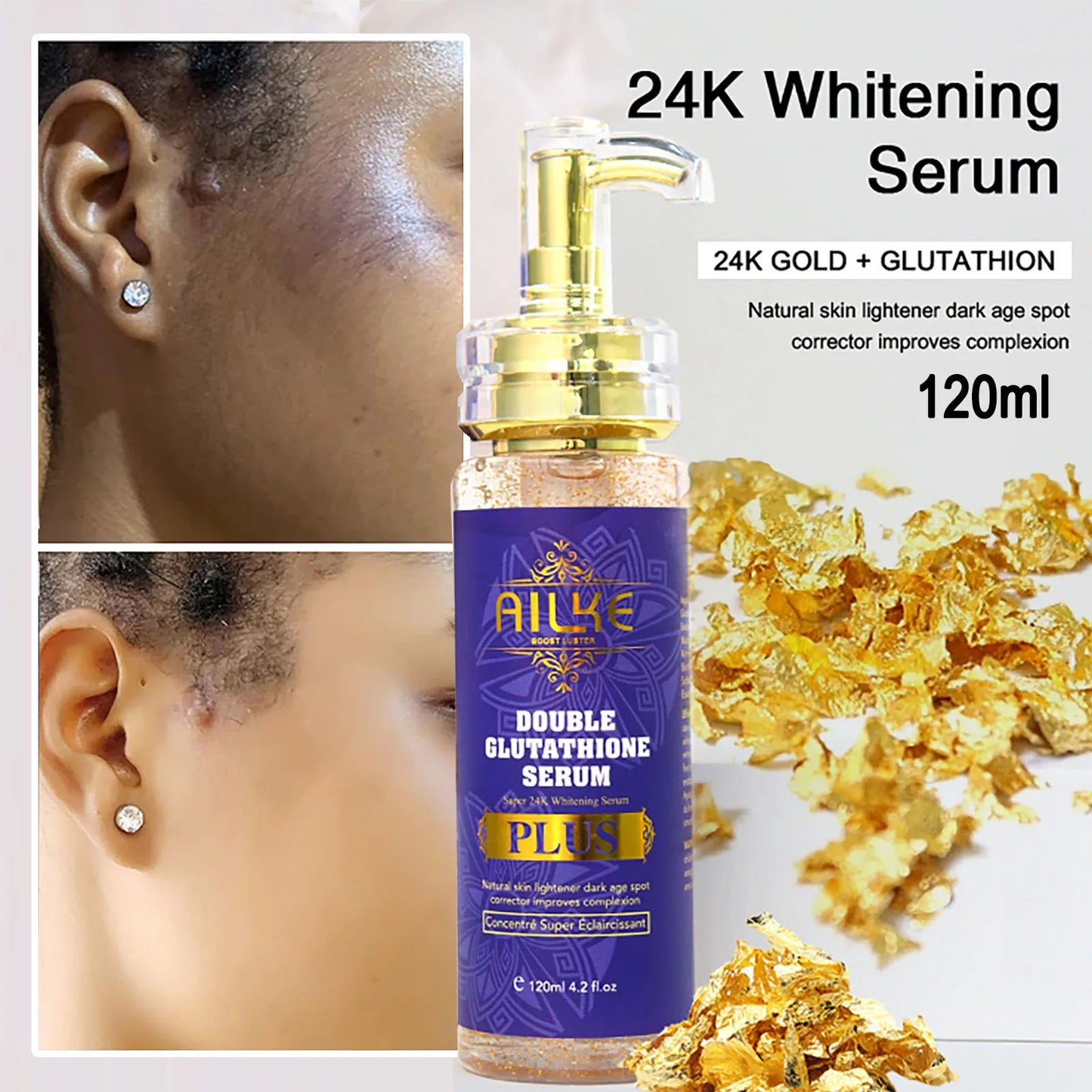 AILKE Anti-Black Spots Serum for Even Radiant Skin 120 ml