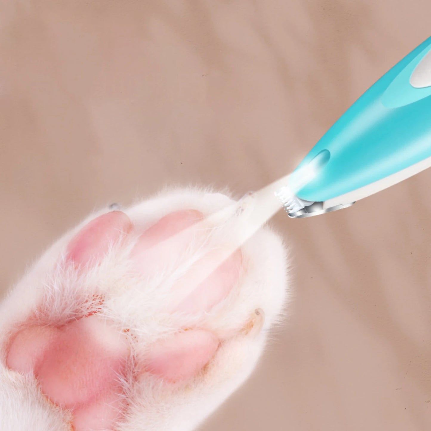 Pet Dog Groomer Trimmer with LED Grooming Lamp USB Charging