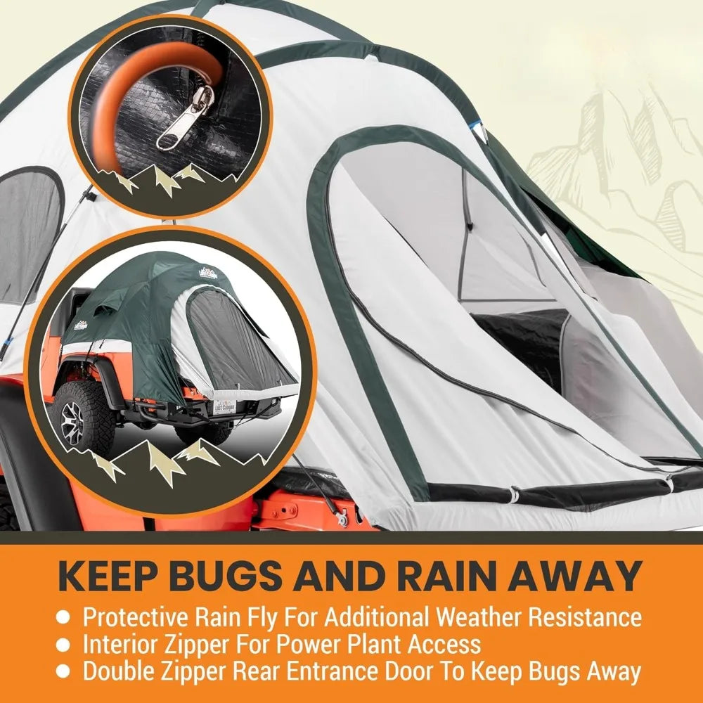 NF-1 5.5' Truck Bed Tent - Waterproof, Lightweight Camping Tent for Pickup Trucks