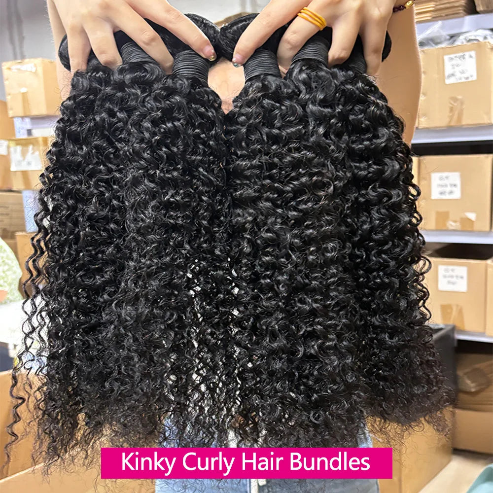 24 24 24 Inch Curly Wave Bundles Queenlike Deep Curly Human Hair Bundles Brazilian Weave 100% Raw Hair Bundles 3-5 Days Delivery