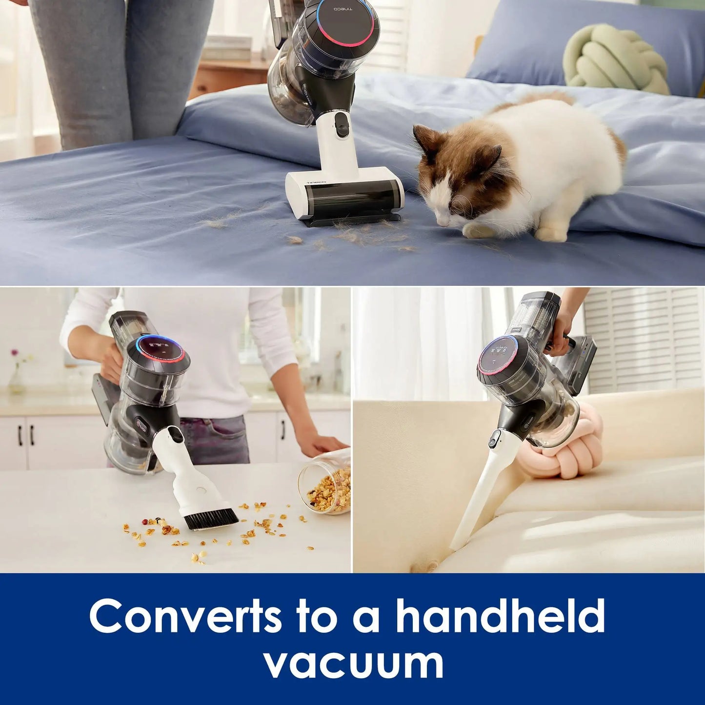 Tineco Pure ONE S11 Cordless Vacuum Cleaner Lightweight Suction