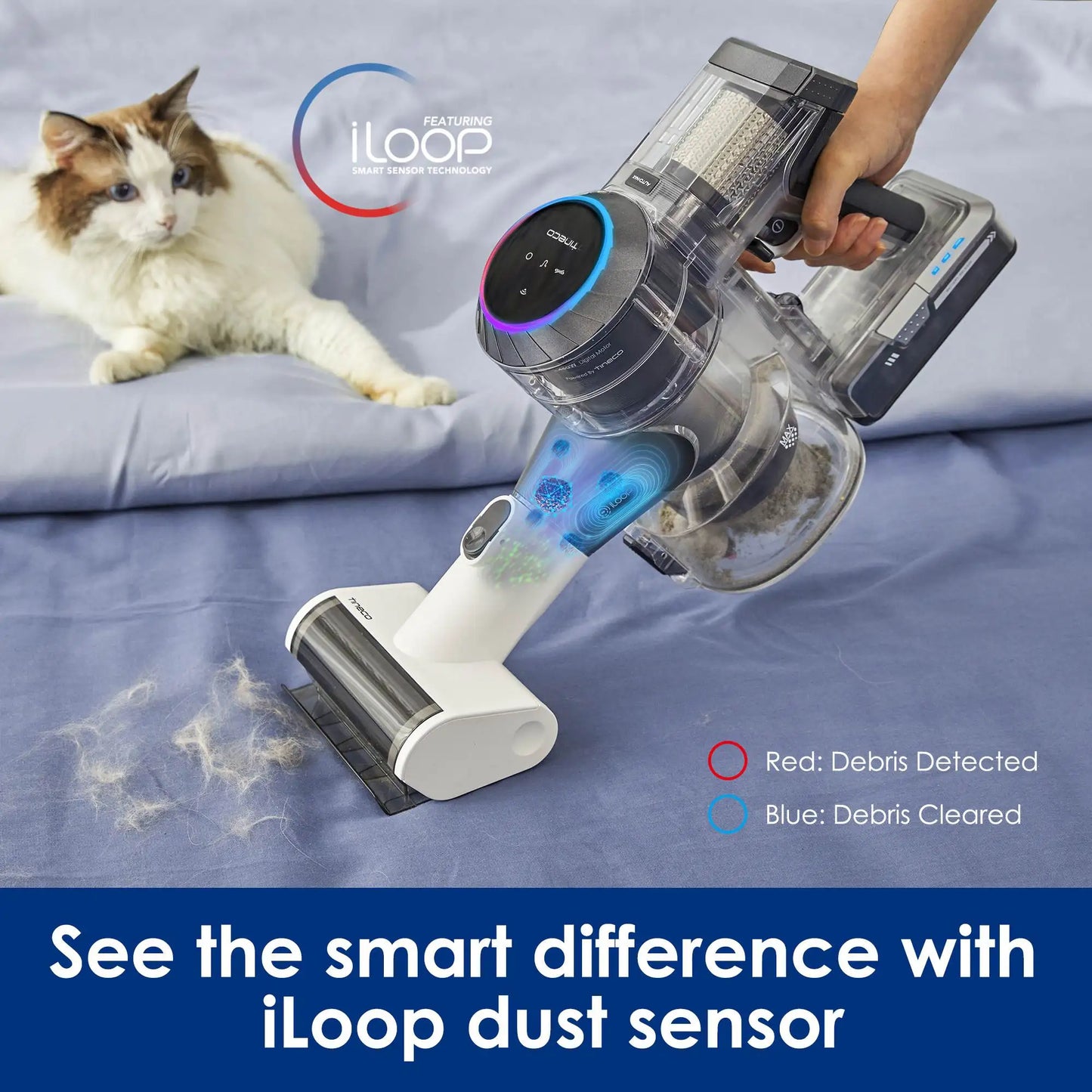 Tineco Pure ONE S11 Cordless Vacuum Cleaner Lightweight Suction