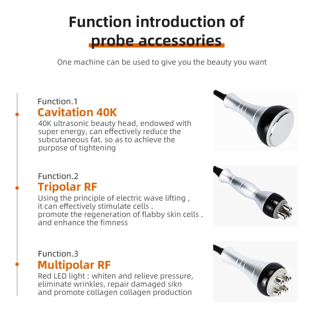 Hot Selling Product in 2024 RF 40K Ultrasonic Liposuction Machine