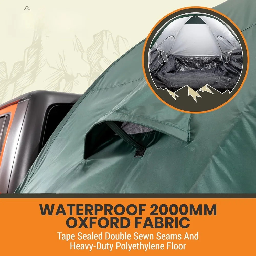 NF-1 5.5' Truck Bed Tent - Waterproof, Lightweight Camping Tent for Pickup Trucks