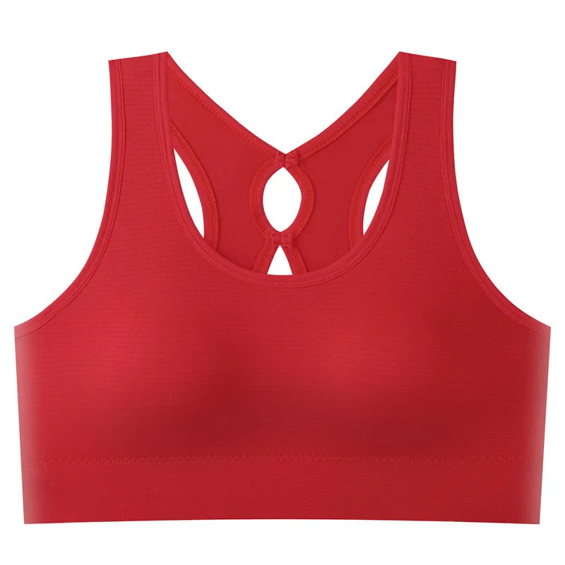 Two-piece women's high-elastic sports bra, comfortable and soft yoga top, backless open sports vest, moisture-wicking sportswear