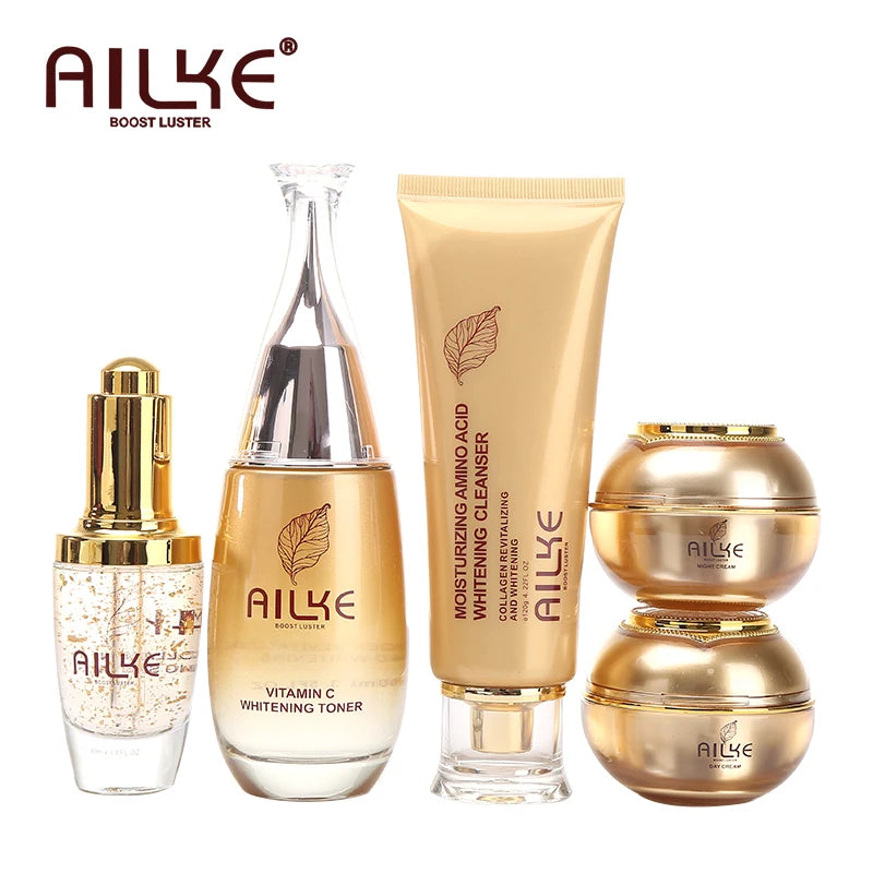 AILKE Cosmetics Facial Skin Care Sets Moisturizing Whitening