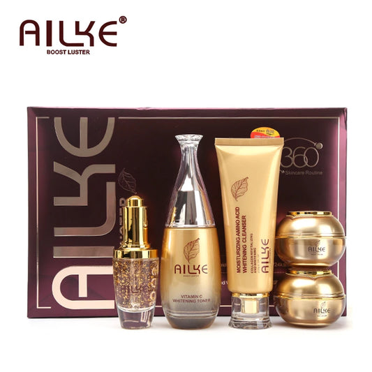 AILKE Cosmetics Facial Skin Care Sets Moisturizing Whitening