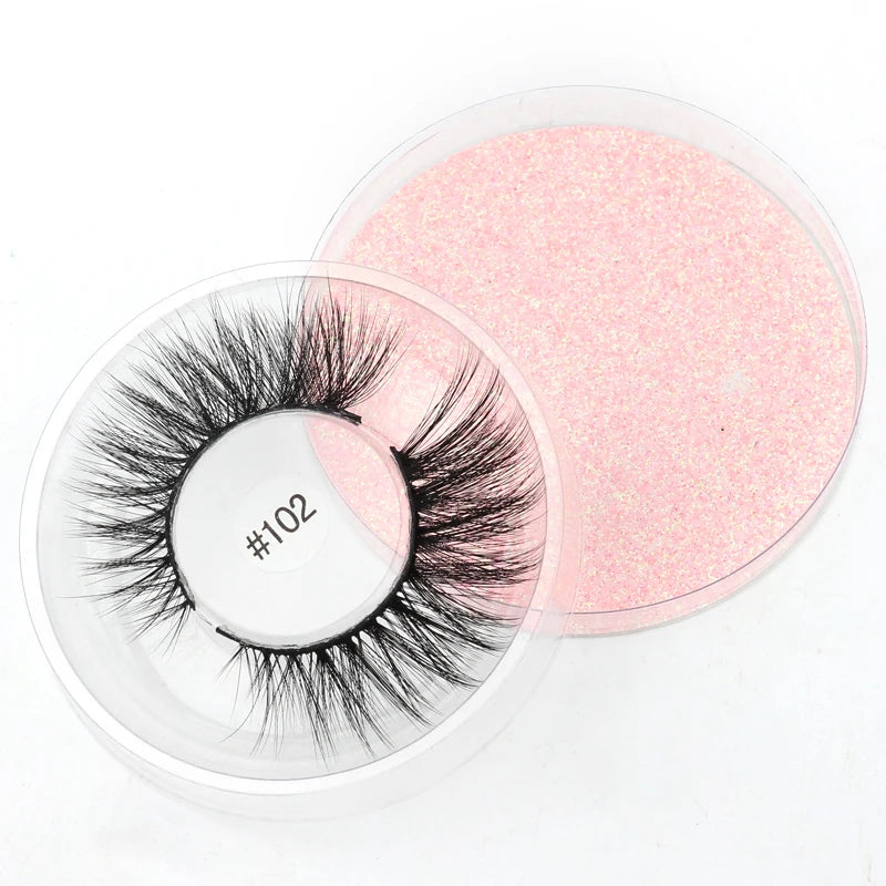 Wholesale Lashes 4/50/100 Pcs 3D Mink Natural False Eyelashes