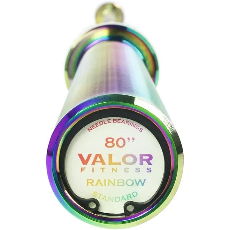 Valor Fitness Barbells - 80in 35lb Weight Bar for Home Gym