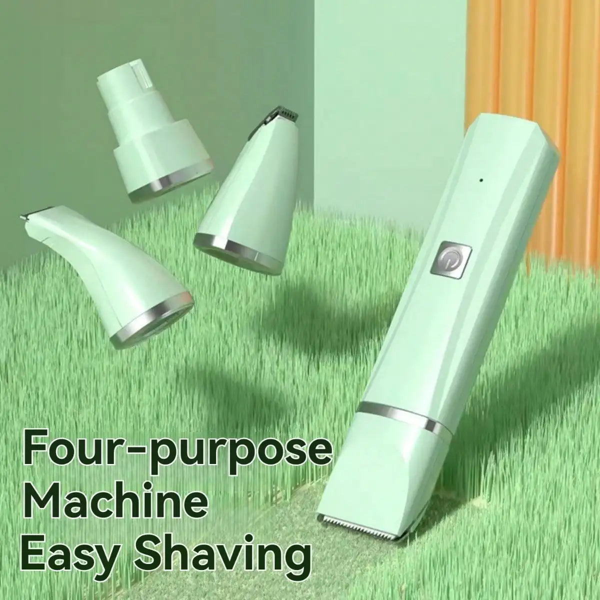 Dog Grooming Kit Hair Low Noise Paw Trimmer Rechargeable