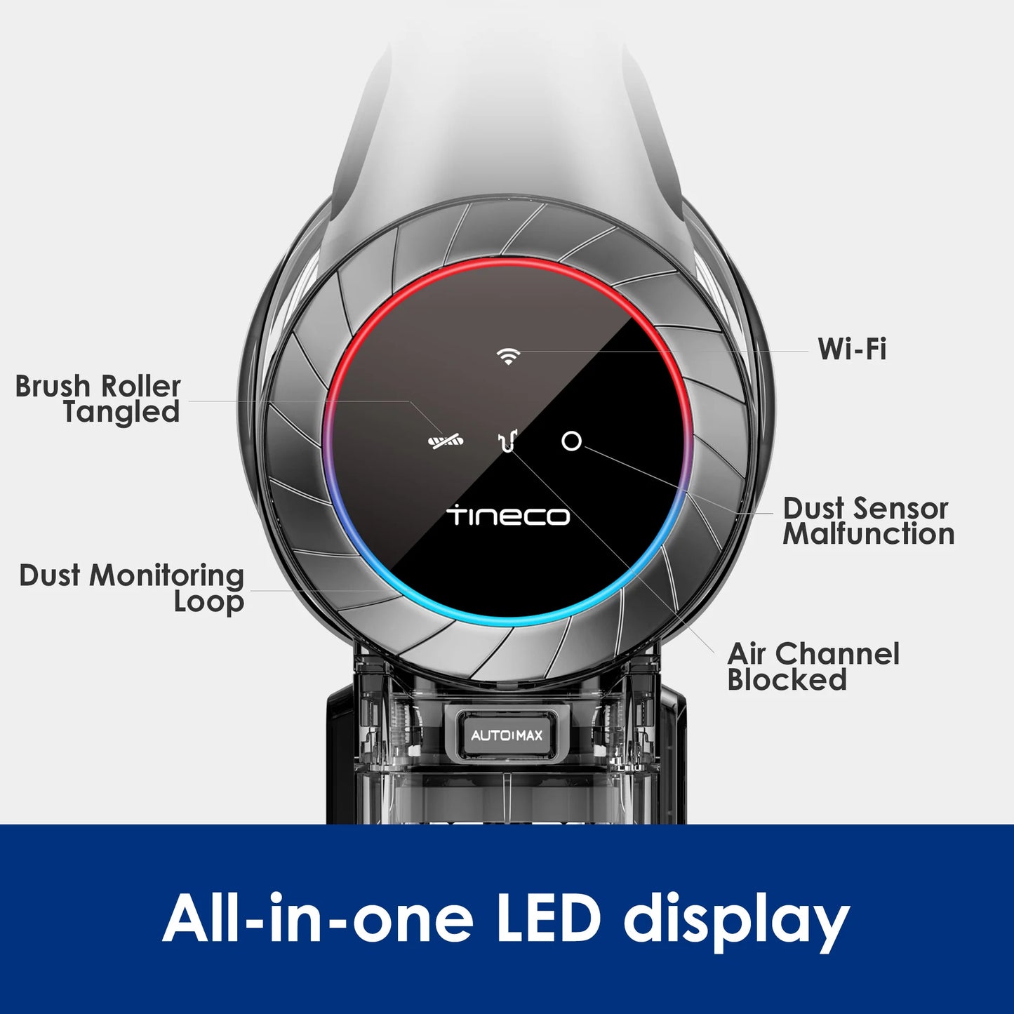 Tineco Pure ONE S11 Cordless Vacuum Cleaner Lightweight Suction