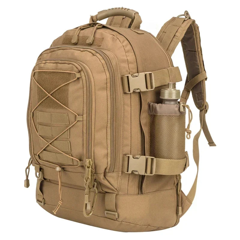 LQARMY 60L Military Tactical Backpack for Outdoor Travel