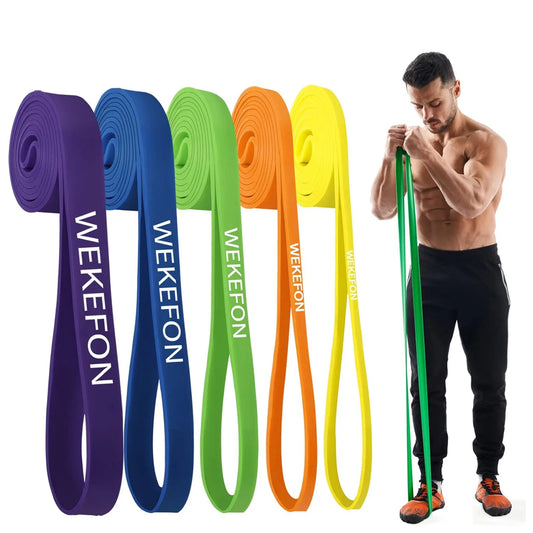 Resistance Bands Set of 5 Pull Up Assist Bands