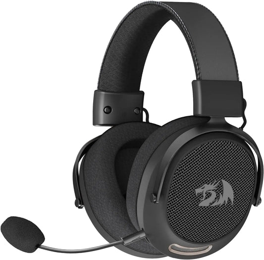 Redragon H858 Gaming Headset, 2.4GHz BT Wired Gray