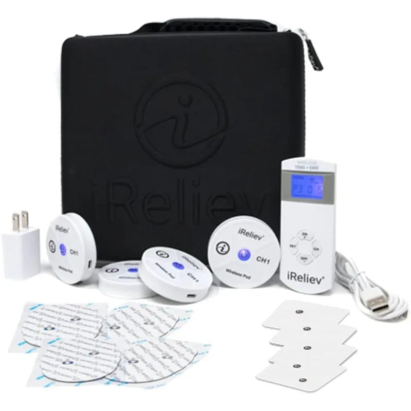 iReliev Wireless TENS + EMS Therapeutic Wearable System
