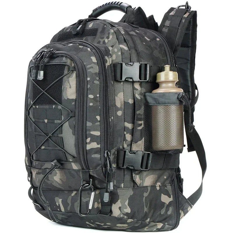 LQARMY 60L Military Tactical Backpack for Outdoor Travel