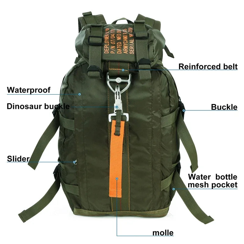Lightweight Waterproof Travel Hiking Backpack for Men