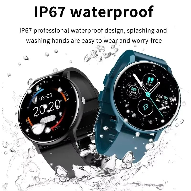LIGE 2024 New Men Smart Watch Real-time Activity Tracker