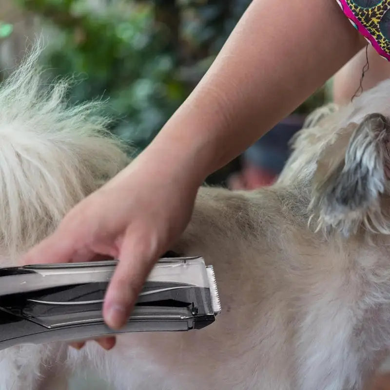 Dog Shaver Clipper 3-Speed Cordless Vacuum Pet Trimmer