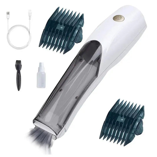 Dog Shaver Clipper 3-Speed Cordless Vacuum Pet Trimmer