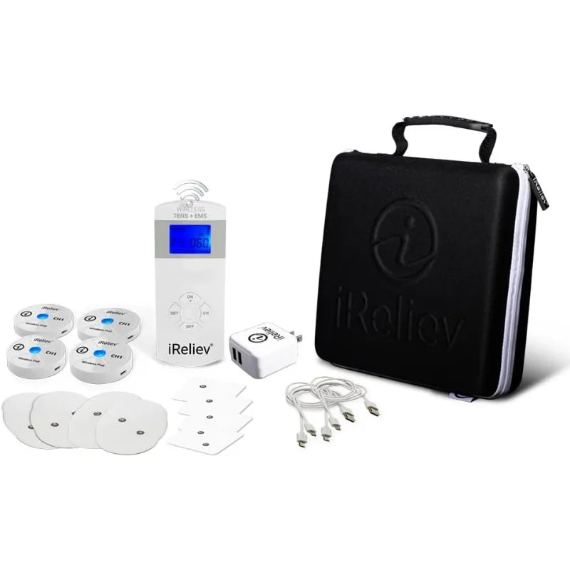 iReliev Wireless TENS + EMS Therapeutic Wearable System