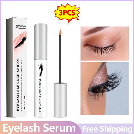 3pcs Eyelash Eyebrow Grown Thick Slender Curling Mascara