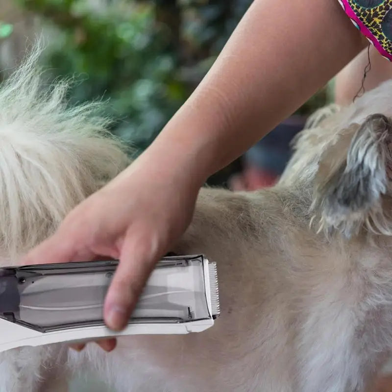 Dog Shaver Clipper 3-Speed Cordless Vacuum Pet Trimmer