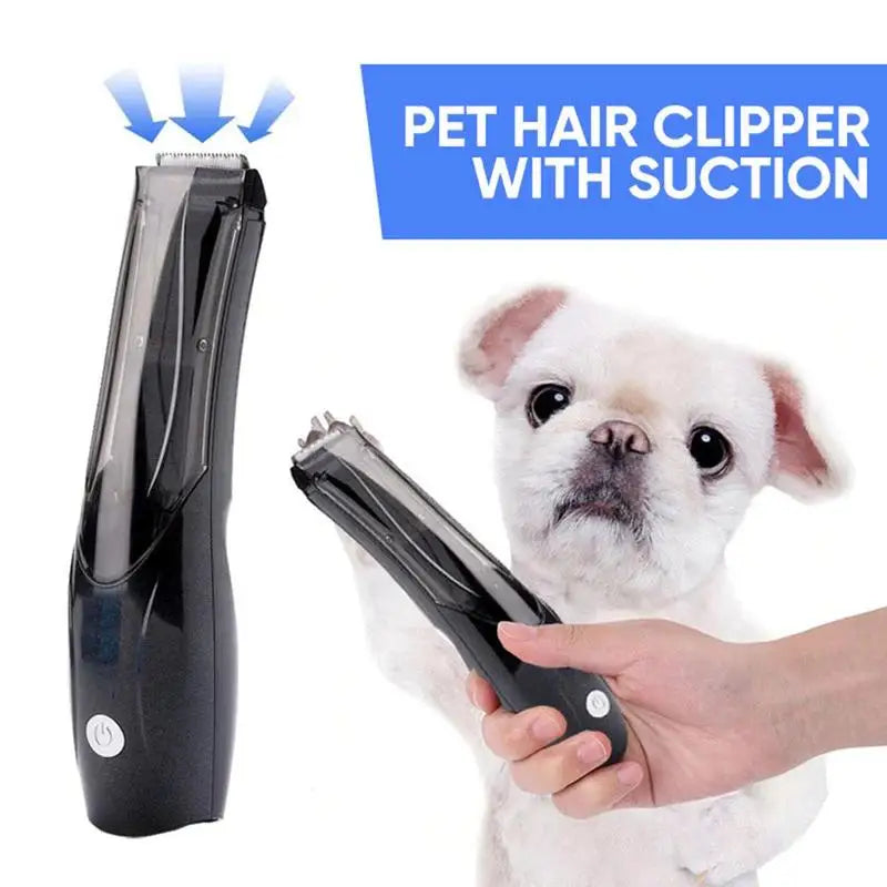 Dog Shaver Clipper 3-Speed Cordless Vacuum Pet Trimmer