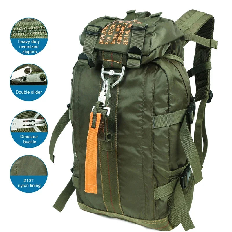 Lightweight Waterproof Travel Hiking Backpack for Men