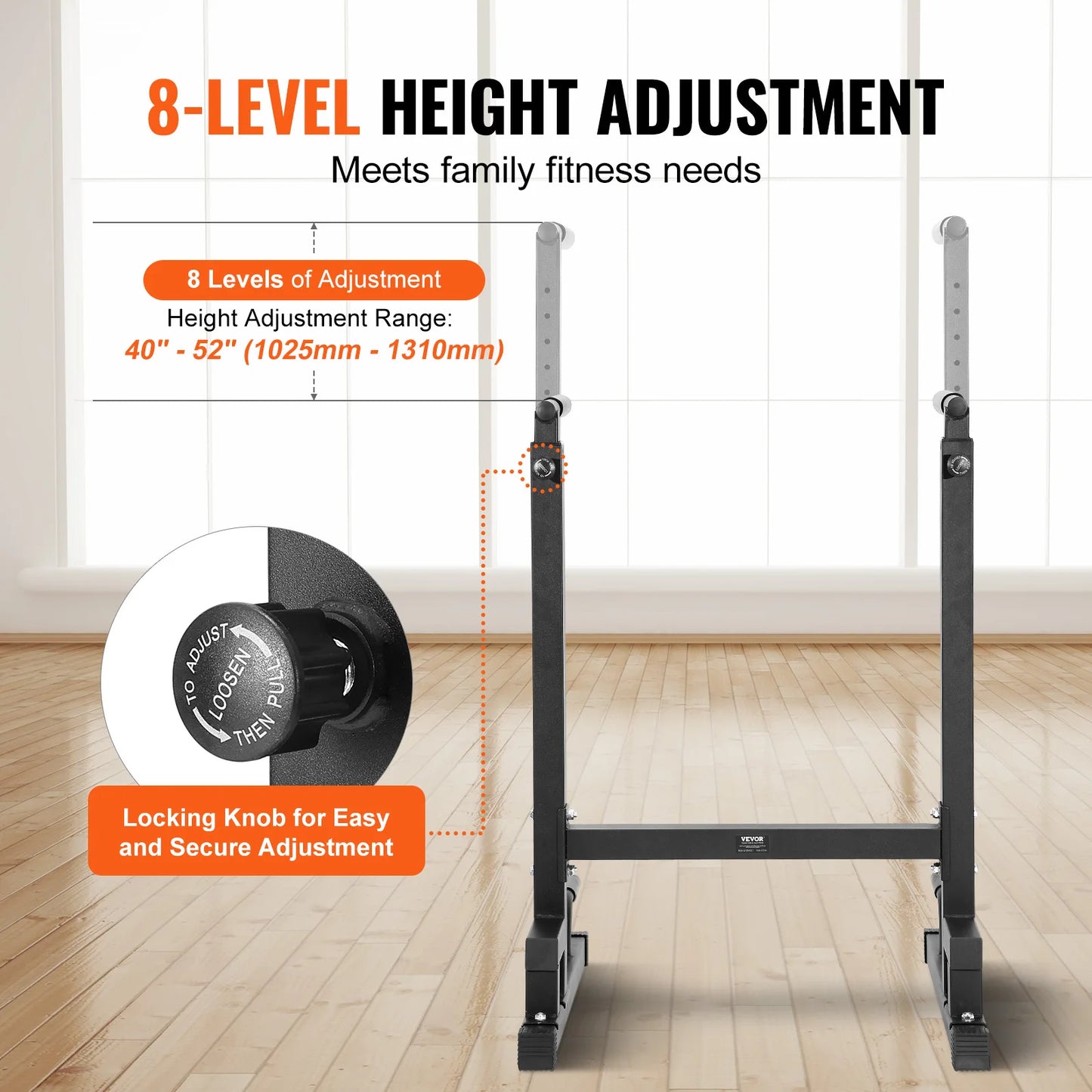 VEVOR 500 lbs Power Tower Pull Up Bar Station for Home Gym