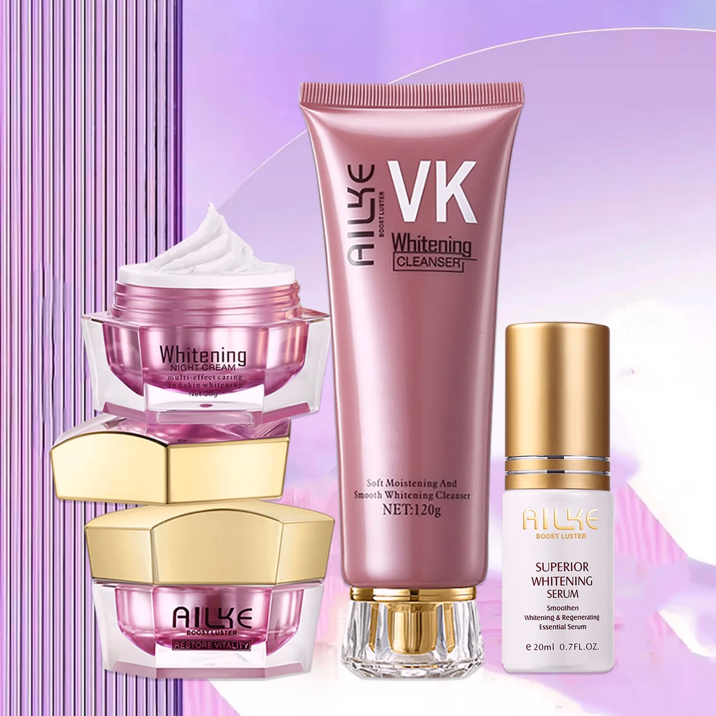 AILKE Face Cream With Hyaluron Whitening Moisturizing Care