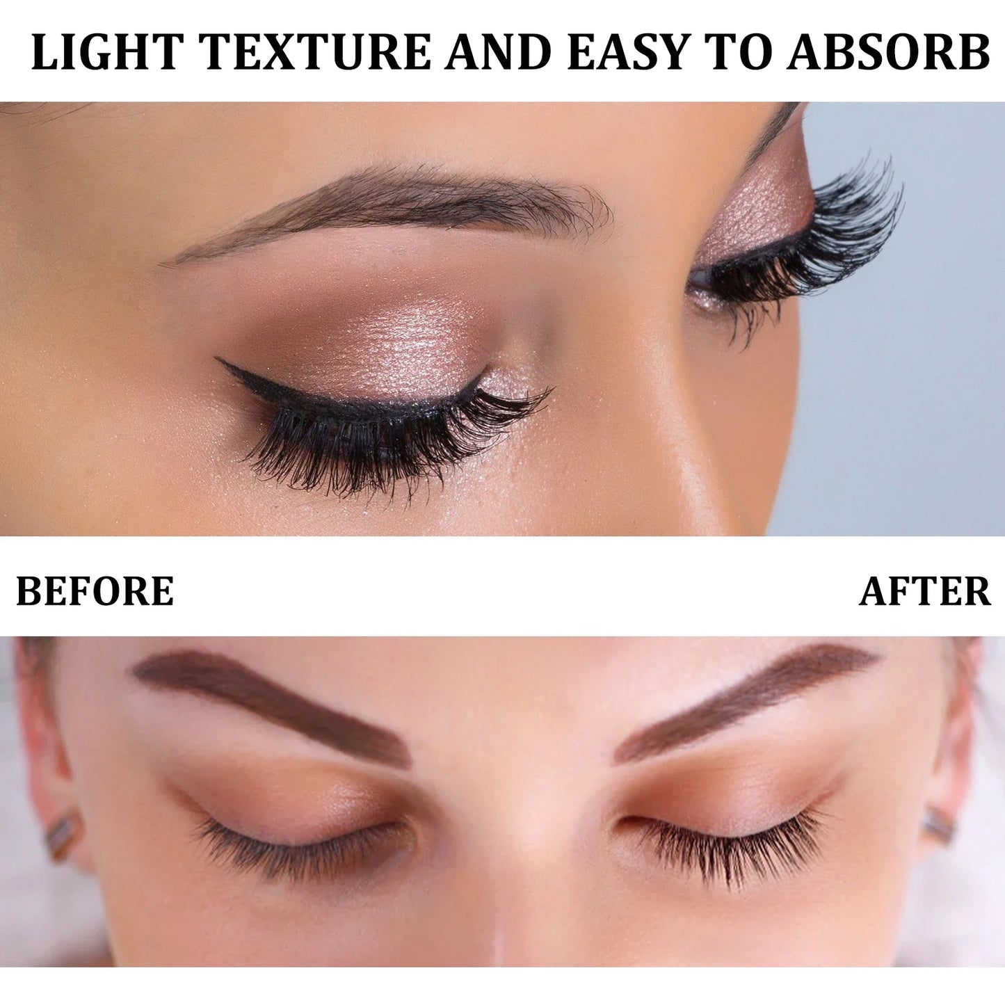 3pcs Eyelash Eyebrow Grown Thick Slender Curling Mascara