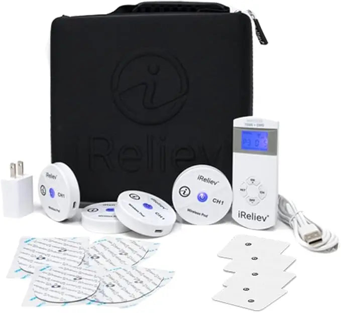 iReliev Wireless TENS + EMS Therapeutic Wearable System