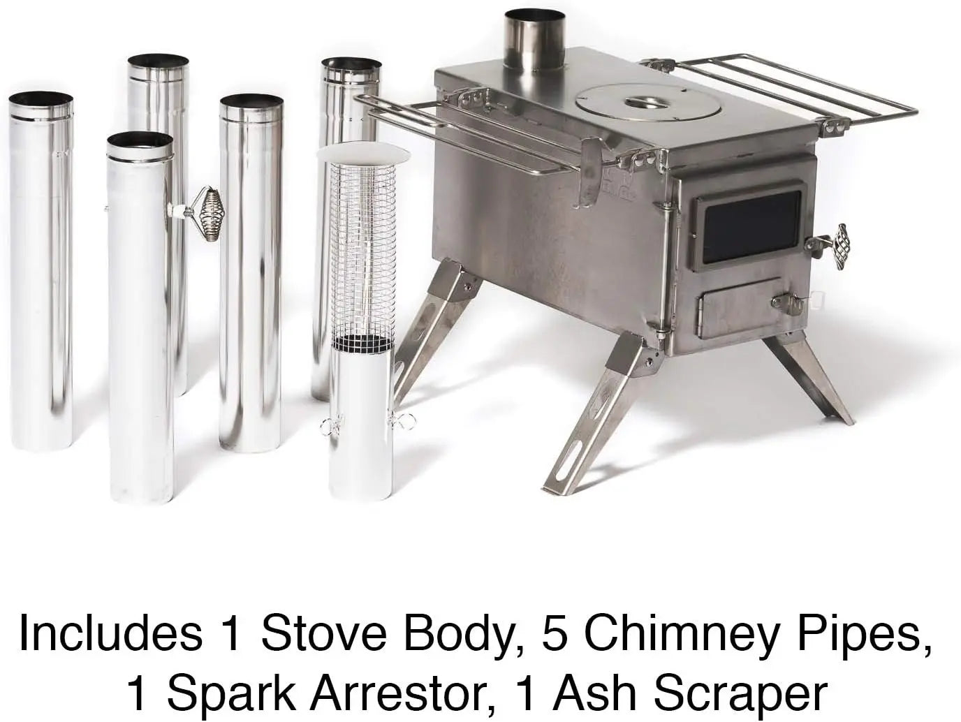 Nomad Medium Tent Stove | Tiny Portable Wood Burning Stove