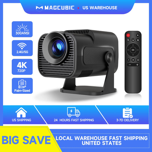 Magcubic HY320 Mini Native 720P Android 11 4K Projector