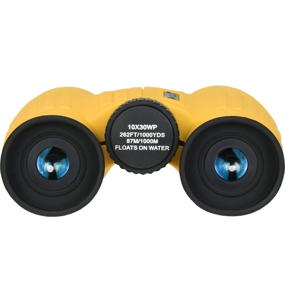 Waterproof Floating Binoculars 10x30mm 10x Magnification Ideal Water Sports Outdoor Activities Buoyant Fogproof High Clarity