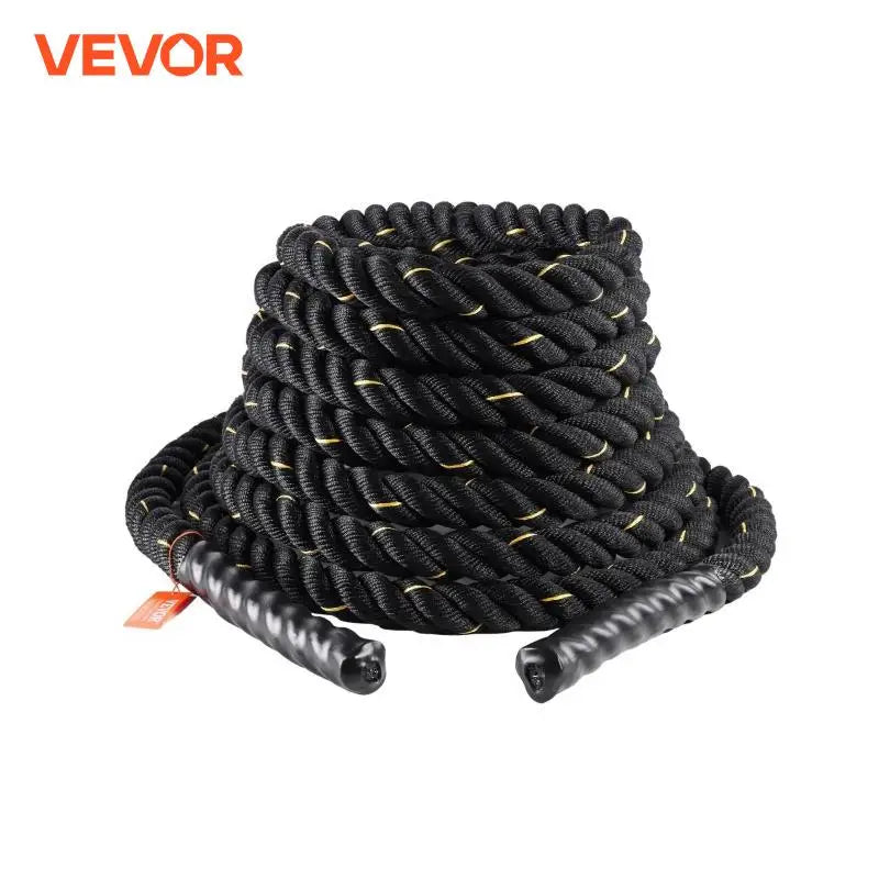 VEVOR Battle Rope 1.5 Inch Diameter 30Ft for Home Gym Fitness