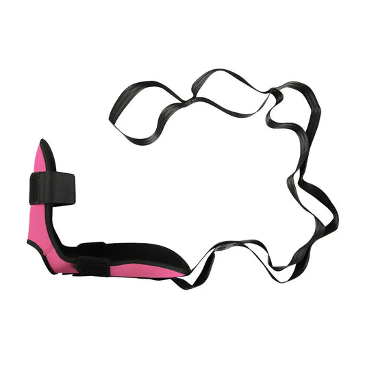 Foot and Calf Stretcher-Stretching Strap For Plantar Fasciitis,Achilles Tendonitis & Hamstring. Yoga Foot & Leg Stretch Strap