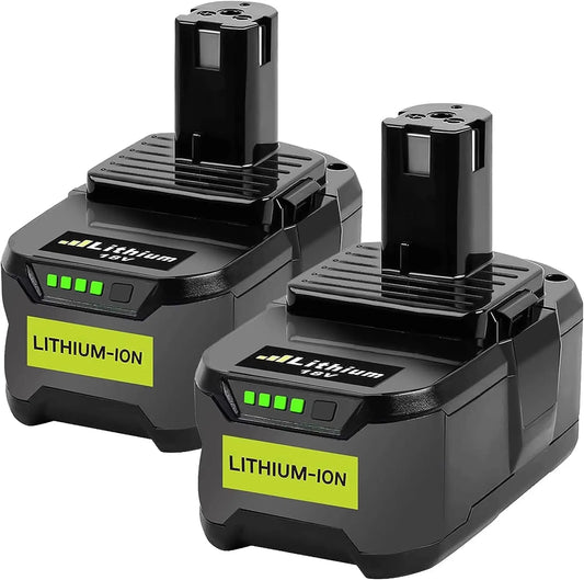 6Ah Ryobi One Plus 18v Battery Lithium for P108 P102 P103 P104 P105 P107 P109 P122 PBP005 RB18L50 Ryobi Battery Tool Accessory