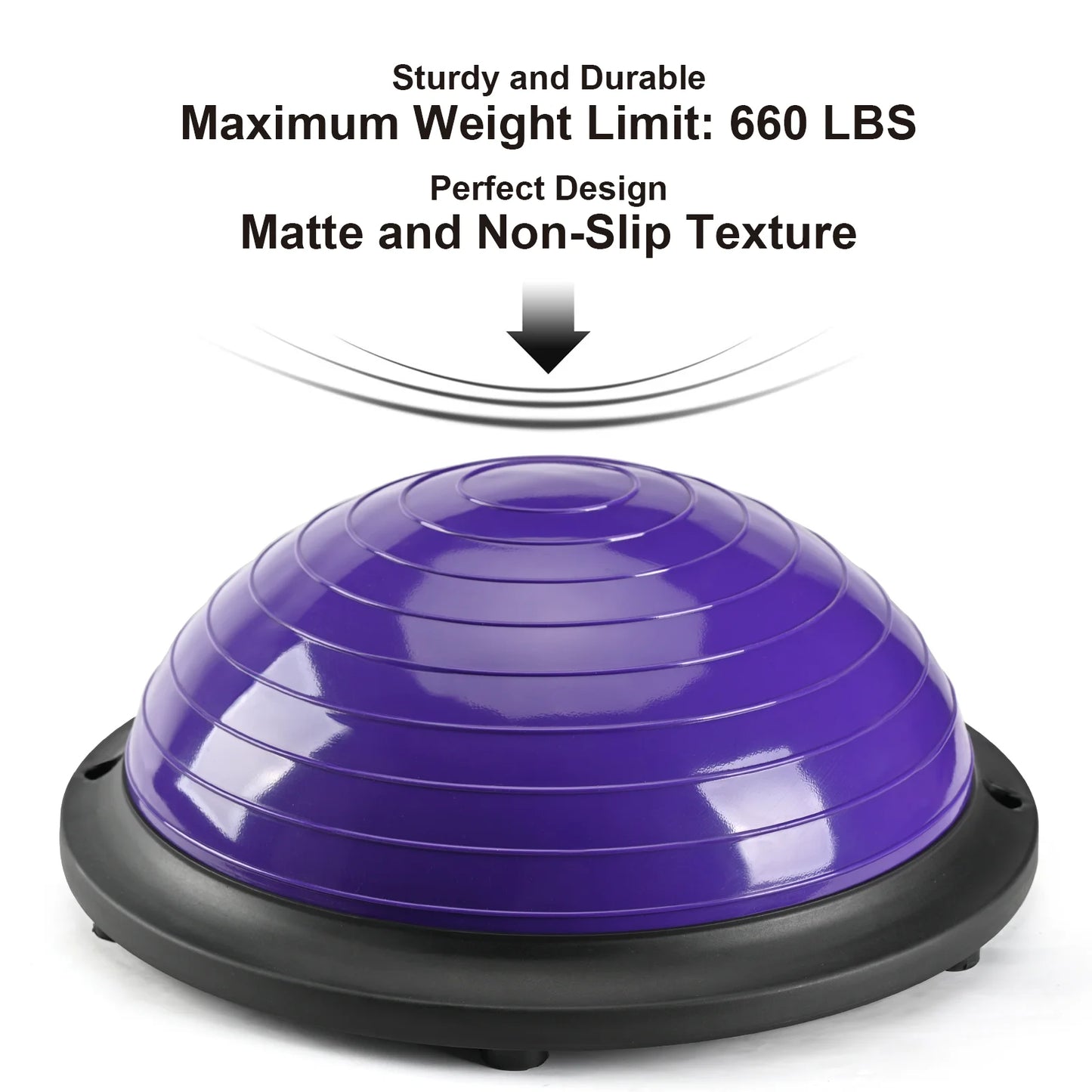 46cm Smooth Wave Speed Ball Pilates Yoga Balance Ball