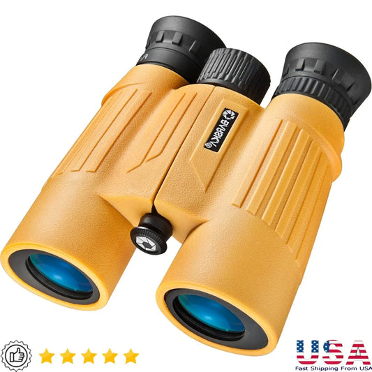 Waterproof Floating Binoculars 10x30mm 10x Magnification Ideal Water Sports Outdoor Activities Buoyant Fogproof High Clarity