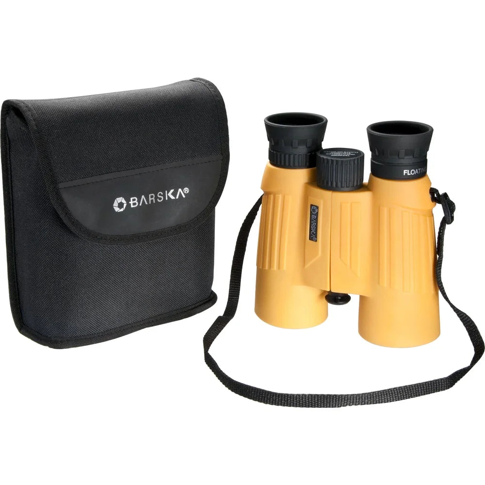 Waterproof Floating Binoculars 10x30mm 10x Magnification Ideal Water Sports Outdoor Activities Buoyant Fogproof High Clarity