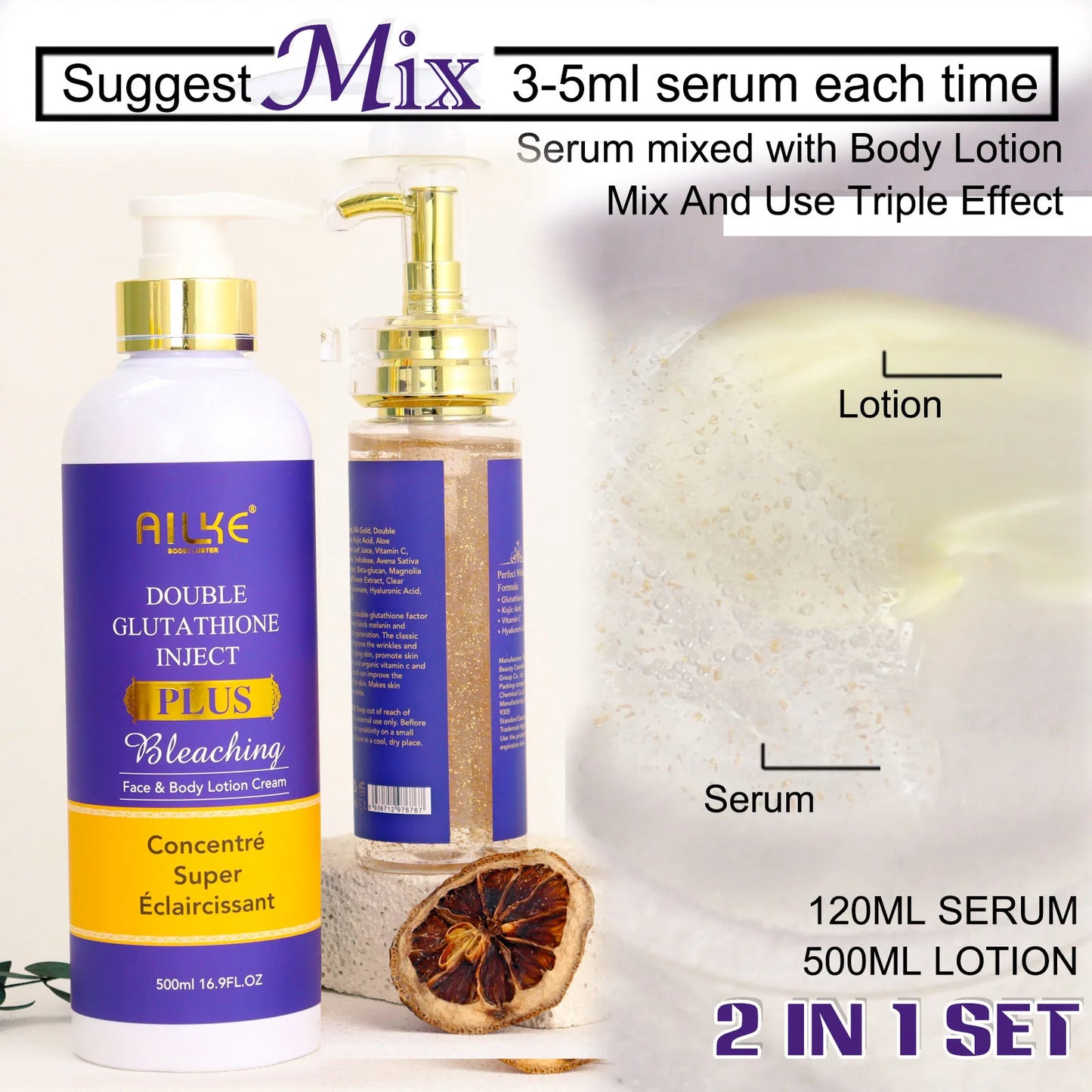 AILKE Anti-Black Spots Serum for Even Radiant Skin 120 ml