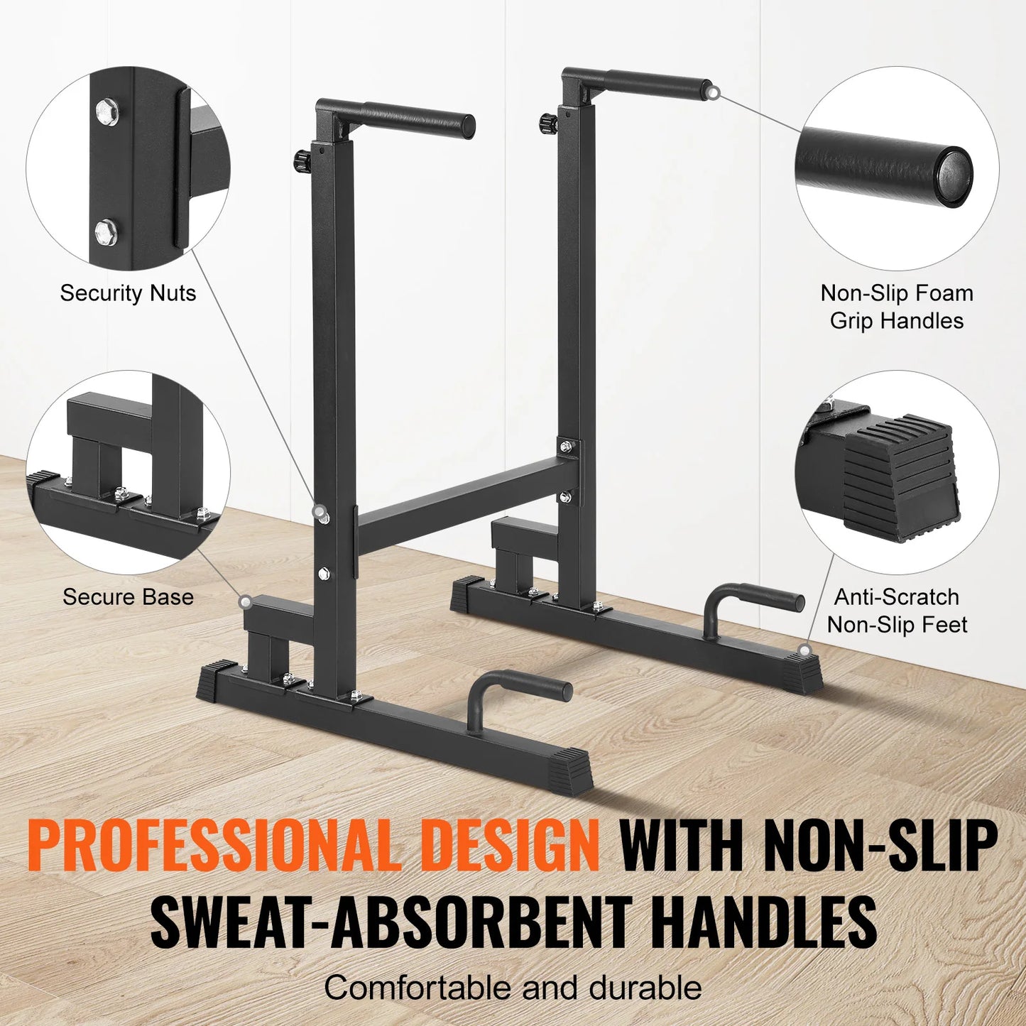 VEVOR 500 lbs Power Tower Pull Up Bar Station for Home Gym