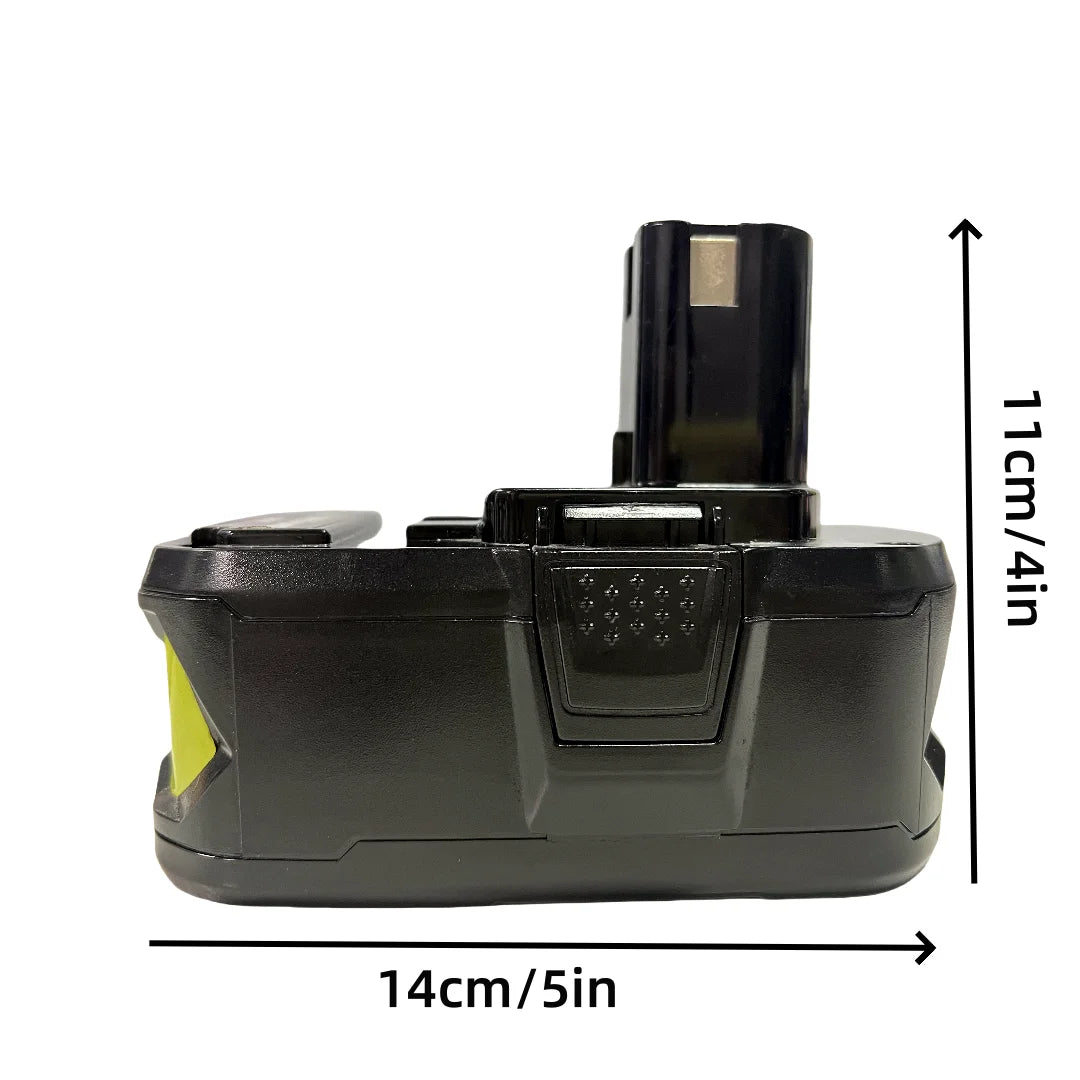 8Ah For Leyobi RYOBI 18V 8.0Ah Rechargeable Lithium Battery For Handheld Drill P105 P104 P107 RB18L50 RB18L20 P108 1PC/2PC