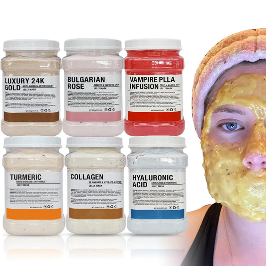 6PCS Jelly Mask Powder Wholesale 650G Professional Masks Beauty Salon Use
