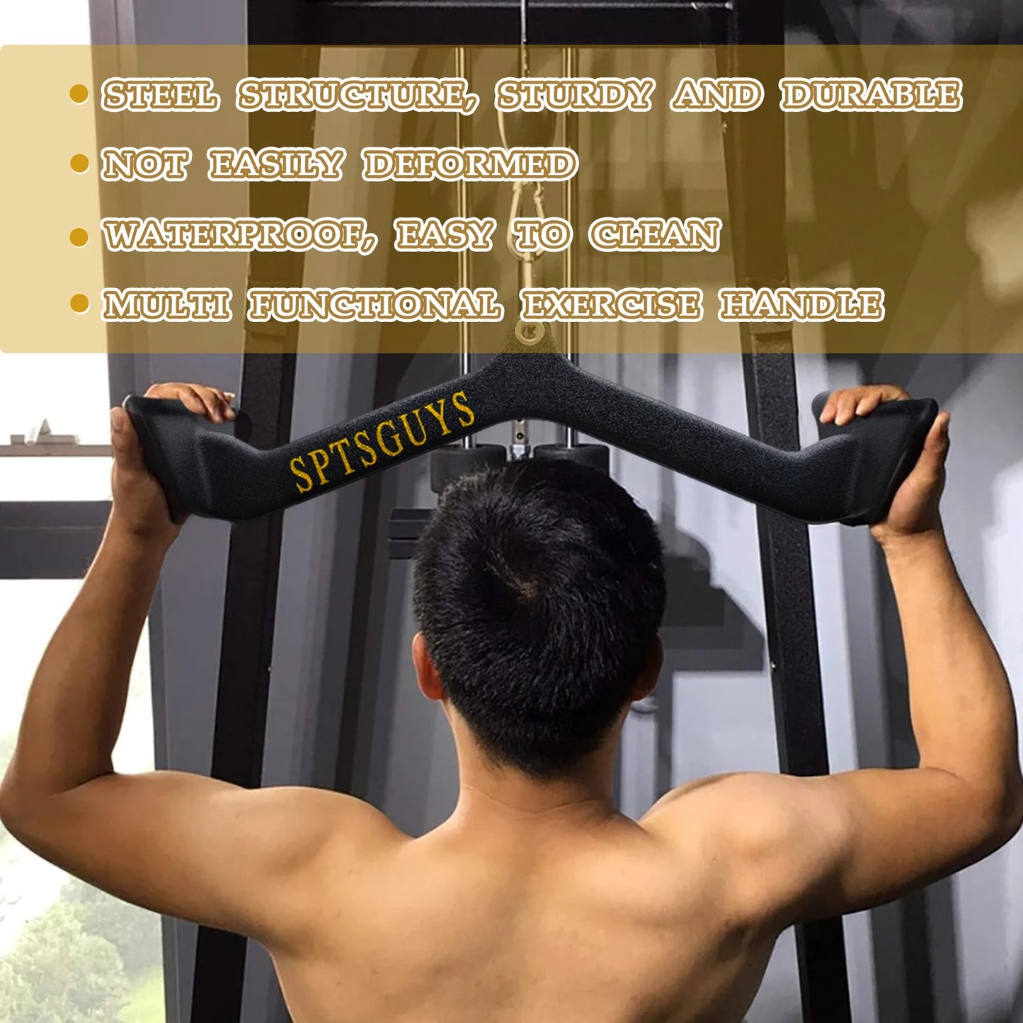 Home Gym Fitness Lat Pull Down Bar LAT Pulldown Attachments